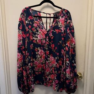 Favorite floral blouse, bobeau